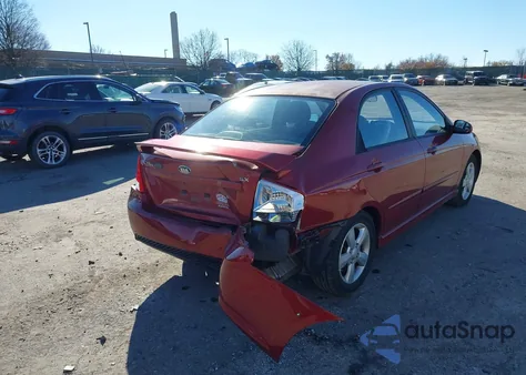 2009 Kia Spectra Sx из США, поврежденный, VIN KNAFE222595027424